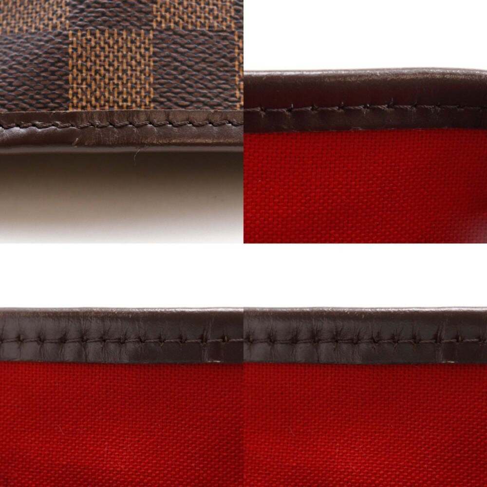 LOUIS VUITTON Authentic Brown Damier Canvas Tote Bag - Picture 11 of 15